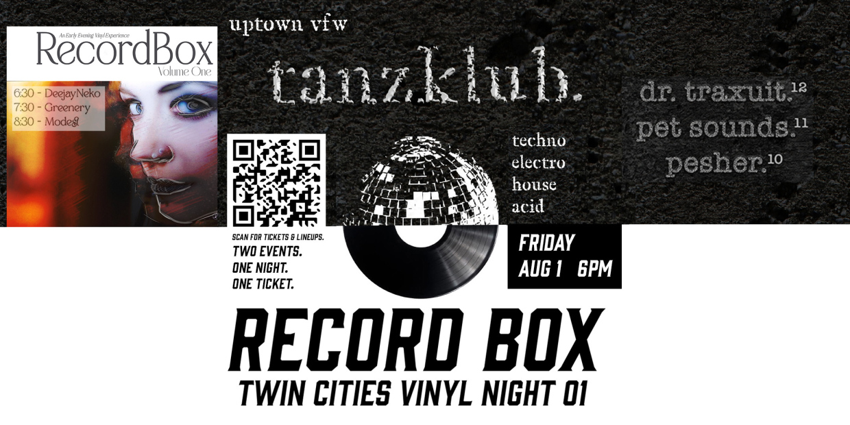 Record Box: An Early Evening Vinyl Experience • tanzklub.