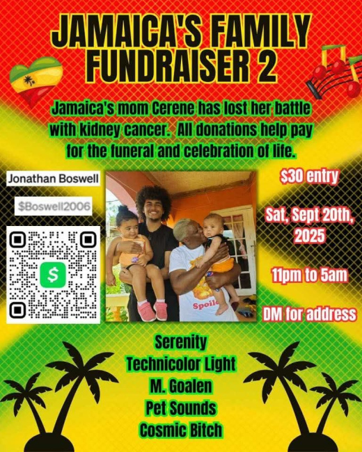Jamaica's Family Fundraiser 2