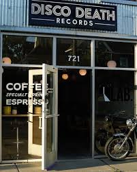 An image of the Disco Death Records storefront