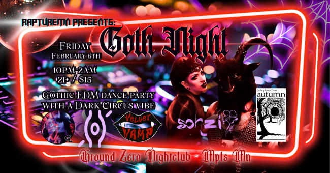 Goth Night at Rapture MN