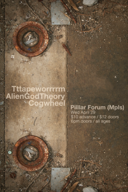 Tttapeworrrrrm + AlienGodTheory + Cogwheel